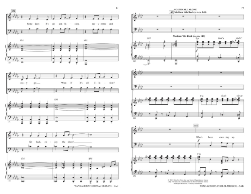 WandaVision! from the Disney+ Original Series (Choral Medley) - Anderson-Lopez /Lopez /Brymer - SAB