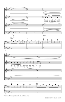 Someone You Loved - Capaldi/Lawson - SATB