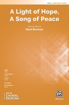 A Light of Hope, A Song of Peace - Burrows - 2pt