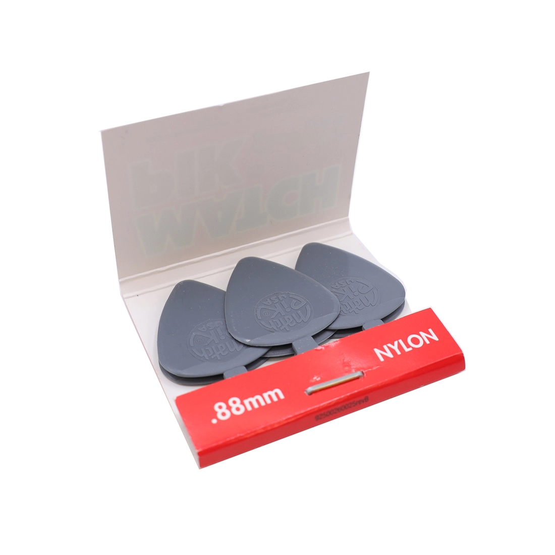 Nylon Picks Match Book (6 Pack) - .88mm