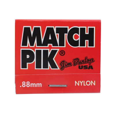 Nylon Picks Match Book (6 Pack) - .88mm