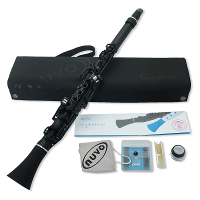 Nuvo - Clarineo 2.0 Clarinet Kit - Black/Black
