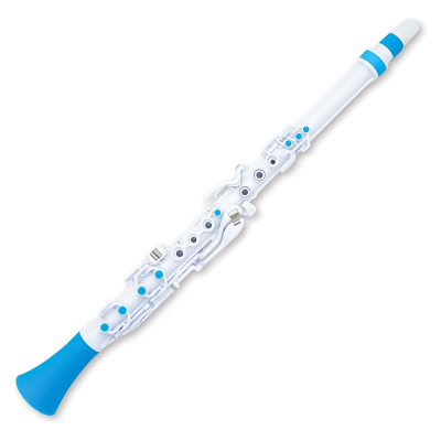 Clarineo 2.0 Clarinet Kit - White/Blue