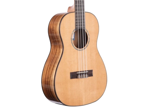 Solid Cedar Top Acacia 8-String Baritone Ukulele