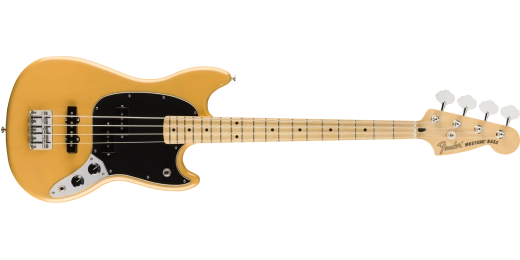 FSR Player Mustang Bass PJ, Maple Fingerboard - Butterscotch Blonde