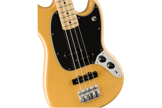 FSR Player Mustang Bass PJ, Maple Fingerboard - Butterscotch Blonde