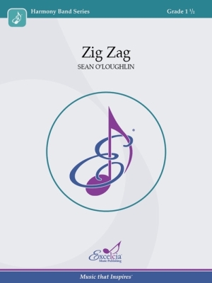 Excelcia Music Publishing - Zig Zag - OLoughlin - Concert Band - Gr. 1.5