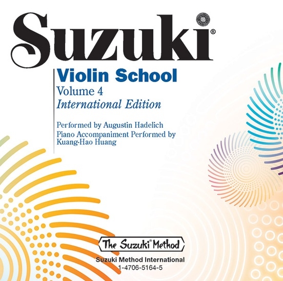 Suzuki Violin School, Volume 4 (International Edition) - Suzuki - CD