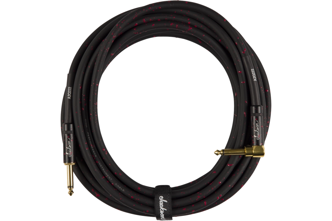 High Performance Cable, 21.85 ft (6.66 m) - Black and Red