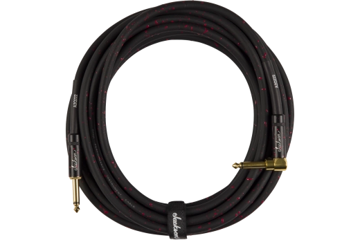 Jackson Guitars - High Performance Cable, 21.85 ft (6.66 m) - Black and Red