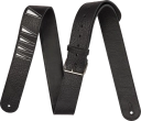Jackson Guitars - Shark Fin Leather Strap - Black and White