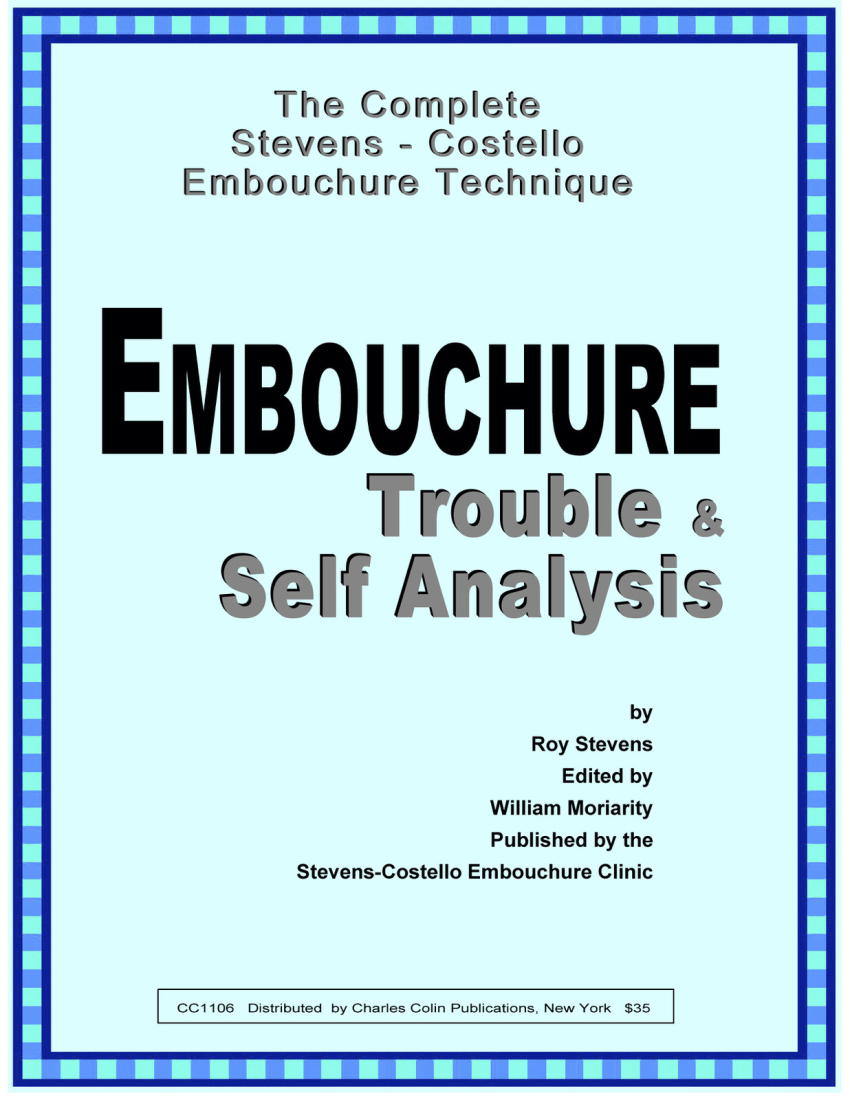 Embouchure Trouble & Self Analysis (Stevens-Costello Technique) - Stevens - Trumpet - Book