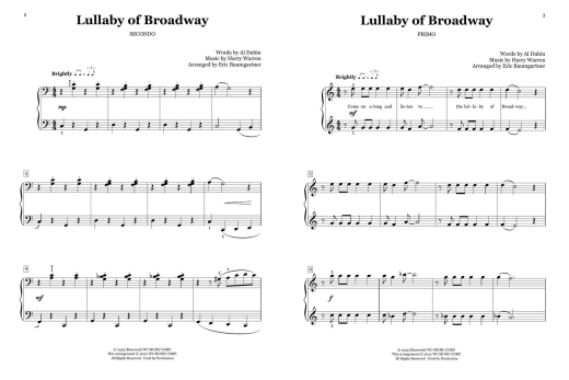Easy Broadway Duets 2 - Austin /Baumgartner /Miller /Ikeda - Piano Duet (1 Piano, 4 Hands) - Book