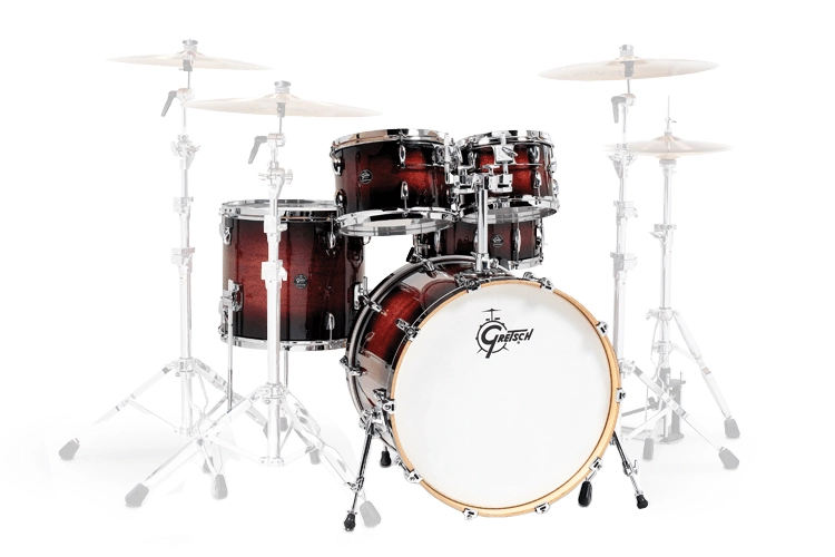 Renown 5-Piece Shell Pack (22,10,12,16,SD) - Cherry Burst