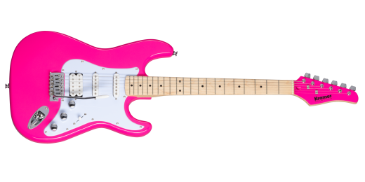 Kramer - Focus VT-211S Electric Guitar - Hot Pink