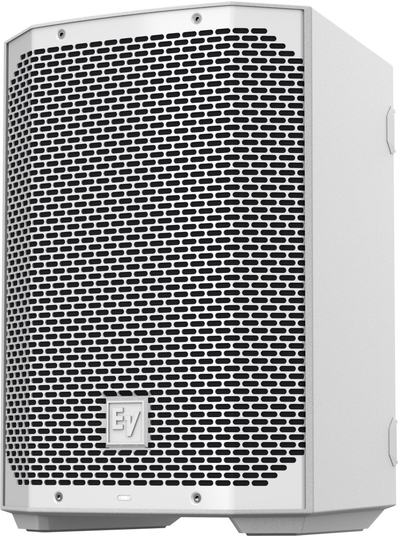 EVERSE 8 Battery Powered Speaker with Bluetooth Audio and Control - White