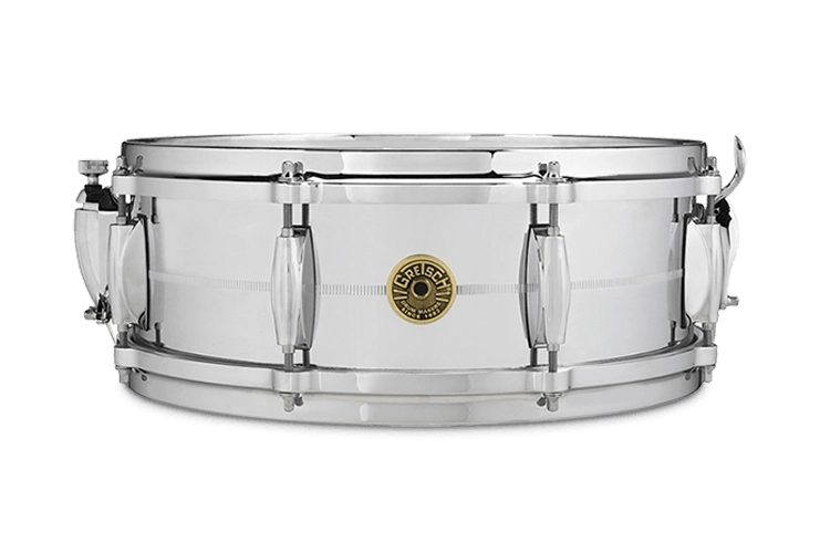 USA Custom Chrome Over Brass Snare Drum - 5x14\'\'