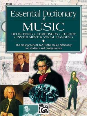 Alfred Publishing - Essential Dictionary of Music