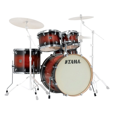 Tama - Superstar Classic 5-Piece Shell Pack (22,10,12,16,SD) - Mahogany Burst