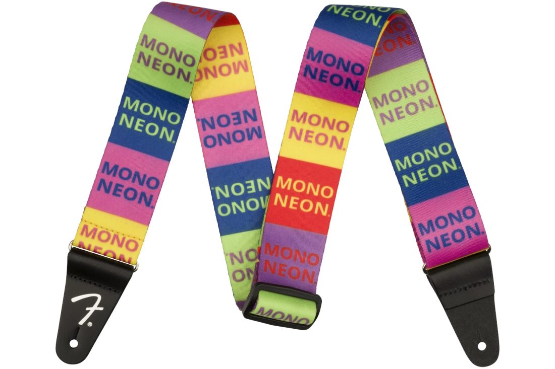 MonoNeon Logo Strap - Multi-Colour