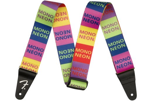 Fender - MonoNeon Logo Strap - Multi-Colour