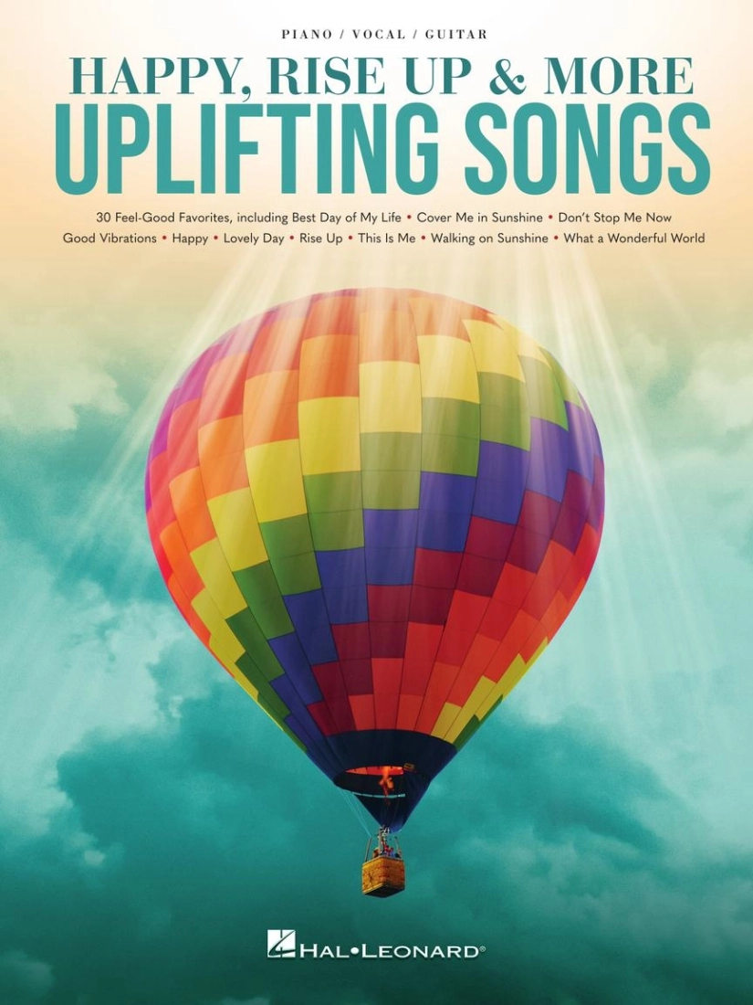 Happy, Rise Up & More Uplifting Songs - Piano/Vocal/Guitar - Book