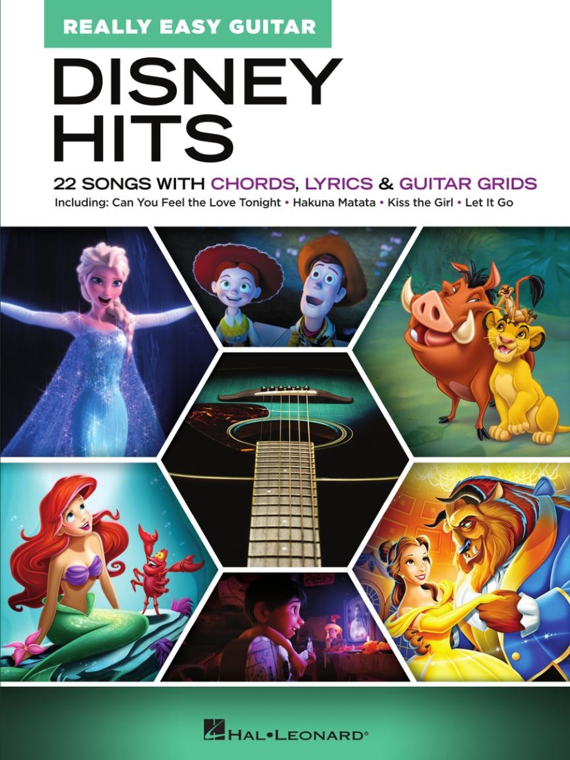Disney Hits: Really Easy Guitar - Book