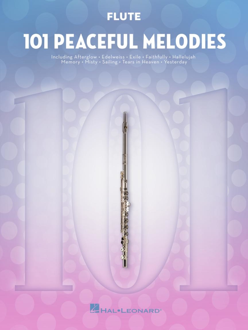 101 Peaceful Melodies - Flute - Book