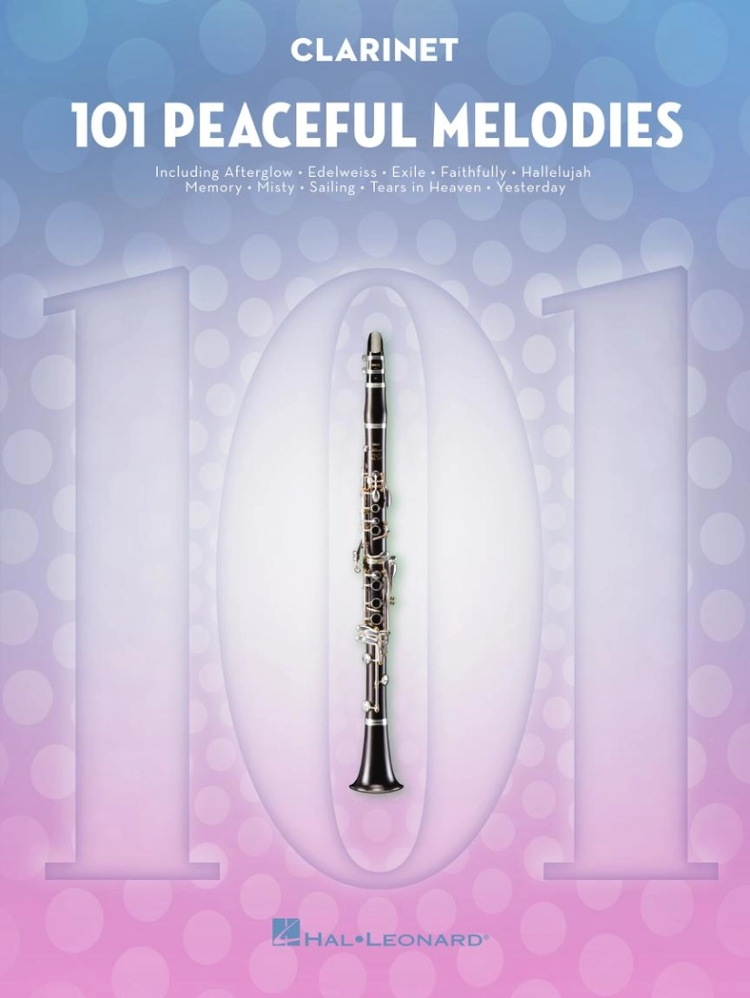 101 Peaceful Melodies - Clarinet - Book