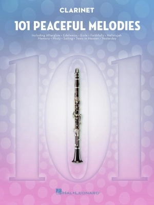 Hal Leonard - 101 Peaceful Melodies - Clarinet - Book