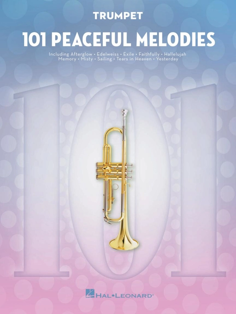 101 Peaceful Melodies - Trumpet - Book