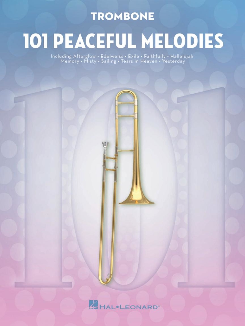 101 Peaceful Melodies - Trombone - Book