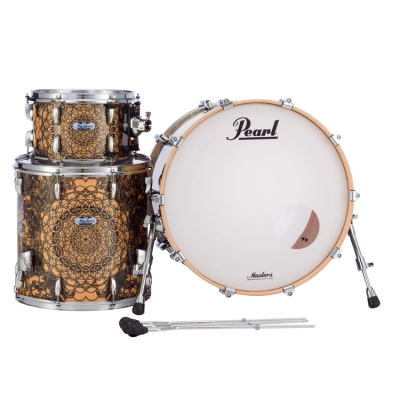 Pearl - Masters Maple Complete 3-Piece Shell Pack (24,13,16) - Cain and Abel