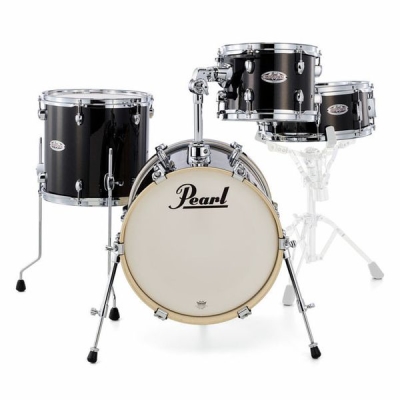 Pearl - Midtown Series 4-Piece Shell Pack (16,10,13,SD) - Black Gold Sparkle