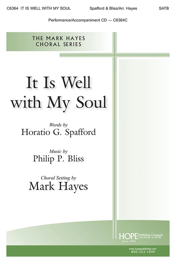 It Is Well with My Soul - Spafford /Bliss /Hayes - SATB