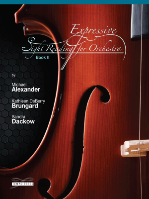Tempo Press - Expressive Sight-Reading for Orchestra, Book2 Brungard, Alexander, Dackow Premier violon Livre