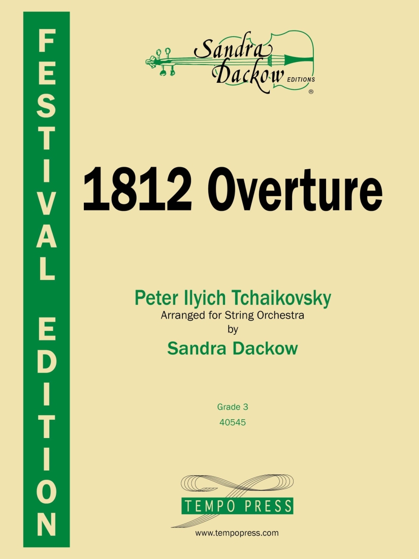 1812 Overture - Tchaikovsky/Dackow - String Orchestra - Gr. 3