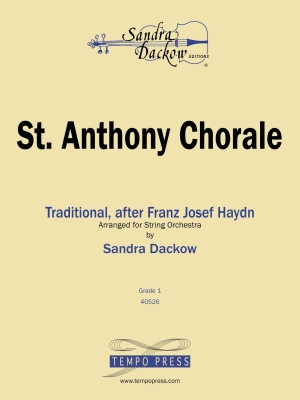 Tempo Press - St. Anthony Chorale Haydn, Dackow Orchestre  cordes Niveau 1