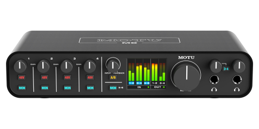 M6 6-In/4-Out USB Audio Interface