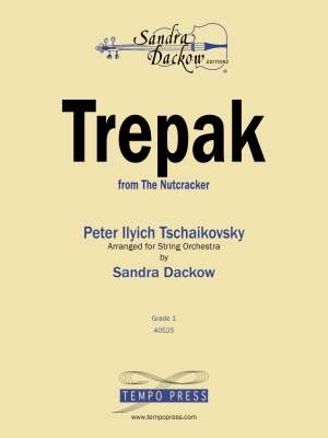 Tempo Press - Trepak (from The Nutcracker) Tchakovski, Dackow Orchestre  cordes Niveau 1