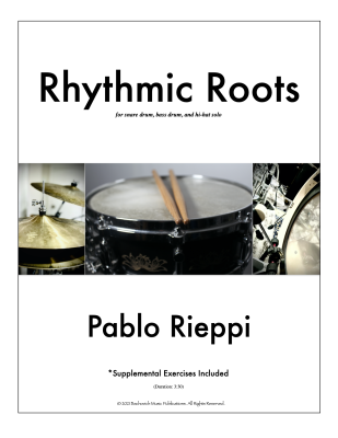 Rhythmic Roots - Rieppi - Snare Drum/Bass Drum/Hi-Hat - Book