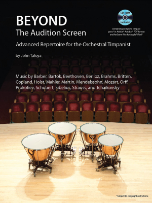 Hal Leonard - Beyond the Audition Screen Tafoya Timbales Livre et CD-ROM