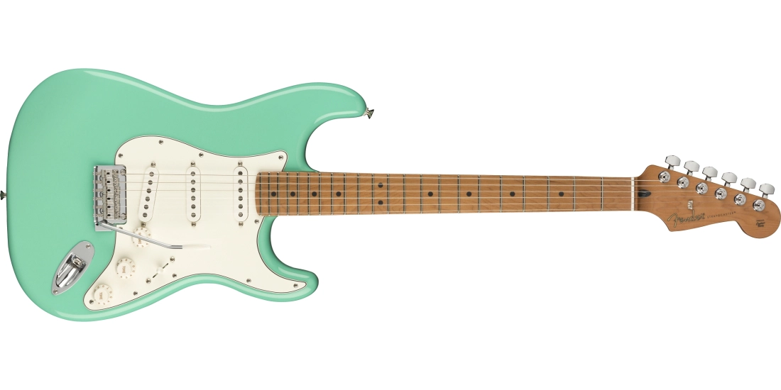 FSR Player Stratocaster, Roasted Maple Fingerboard - Sea Foam Green