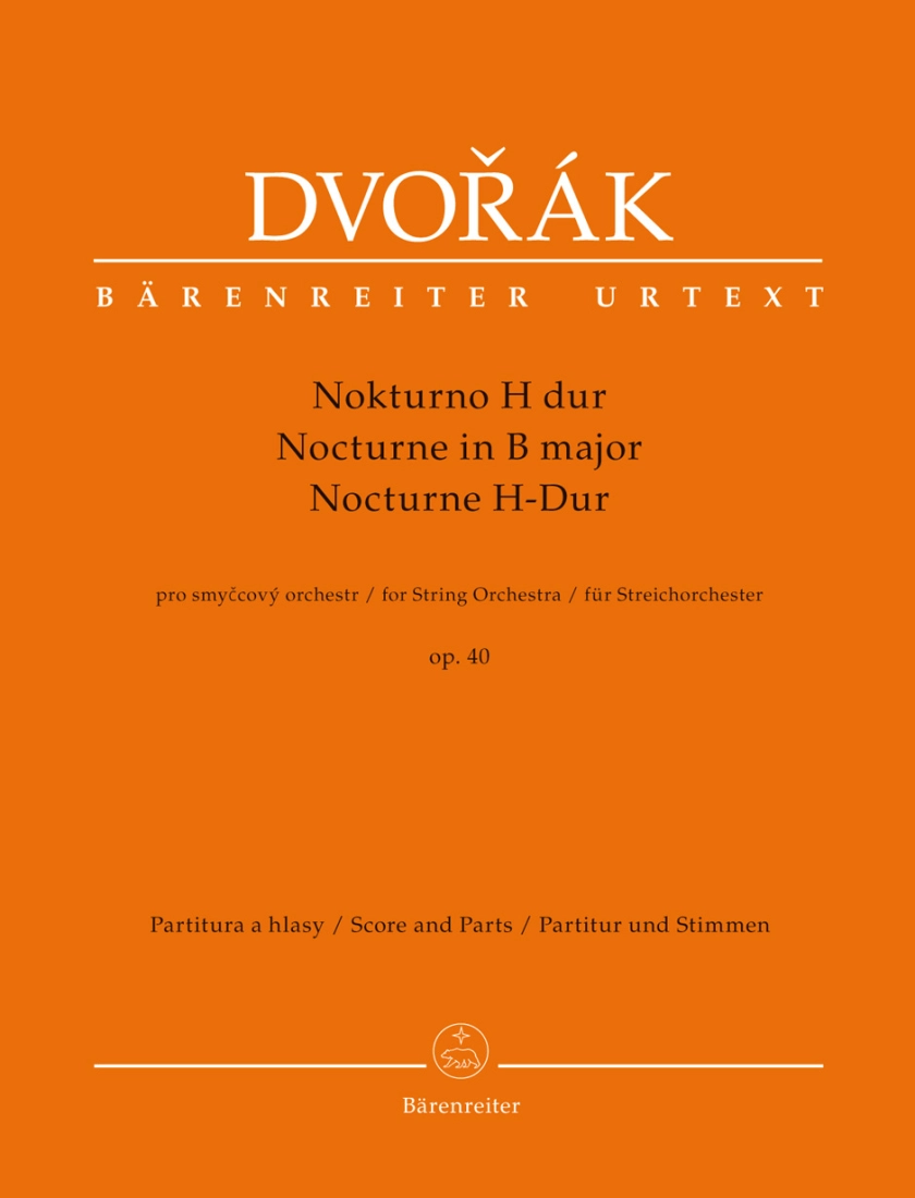 Nocturne in B major, op. 40 - Dvorak/Hajek - String Orchestra