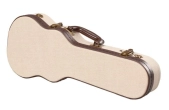 Gator - Deluxe Wood Case for Soprano Style Ukulele - Journeyman Burlap