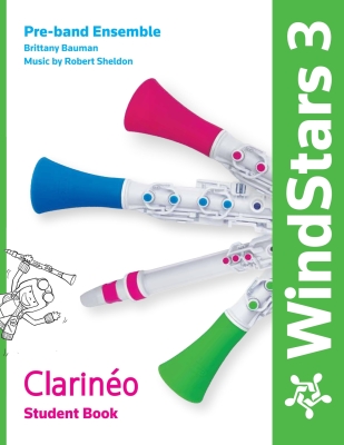 Nuvo - WindStars 3: Clarineo Student Book - Bauman/Sheldon - Book