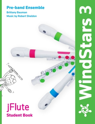 Nuvo - WindStars 3: jFlute Student Book - Bauman/Sheldon - Book