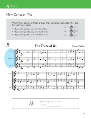 WindStars 3: jHorn Student Book (Treble Clef) - Bauman/Sheldon - Book