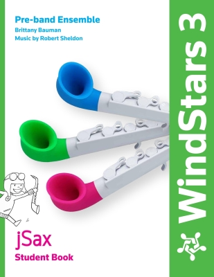 Nuvo - WindStars 3: jSax Student Book - Bauman/Sheldon - Book