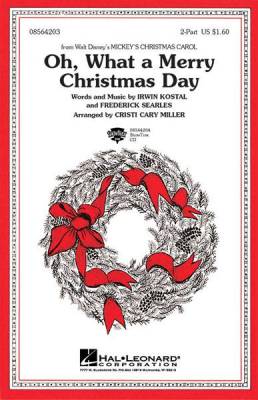 Hal Leonard - Oh What a Merry Christmas Day (from Mickeys Christmas Carol)